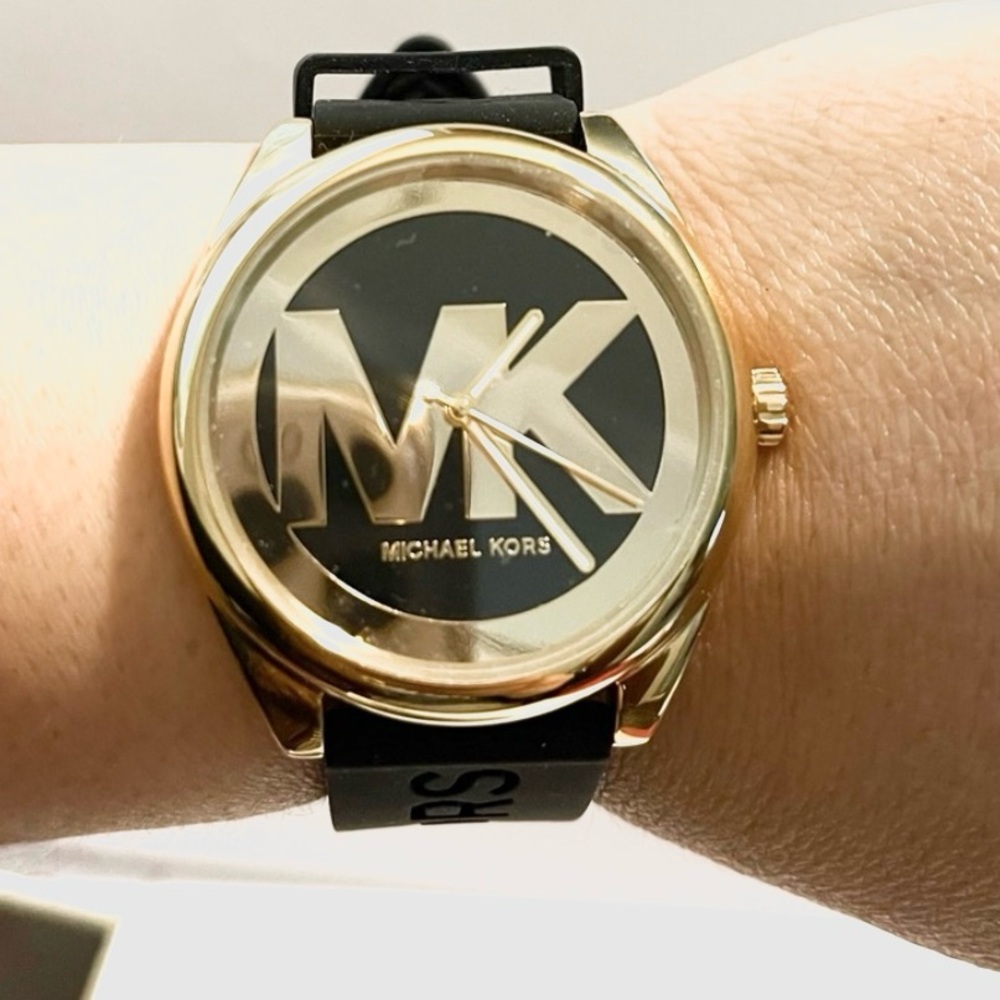 🟢SEND OFFERS🟢🆕🌺MICHAEL KORS JANELLE Watch🌺 - Picture 1 of 14